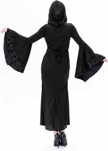 Vista 5 de Seasons Disfraz de Halloween para mujer, bata de hechicera, vestido para adulto