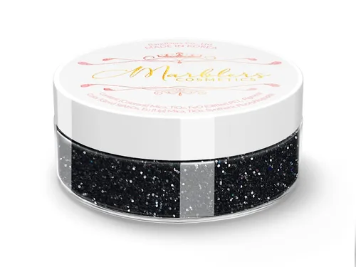 Vista 131 de MARBLERS Polvo de mica natural grueso [perla azul acero] 0.11 onzas (0.11 oz) altamente pigmentado no tóxico, vegano, libre de crueldad animal