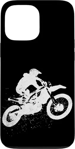 Vista 23 de iPhone 16 Dirt Bike Riding Motocross Racing Motorcycle Vintage Graphic Case