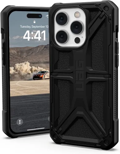 Vista 7 de Urban Armor Gear UAG-IPH22LB-PMS-BK - Funda resistente a los impactos para iPhone 14 Pro Max (6.7), color negro