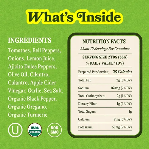Vista 2 de Loisa Sofrito - Salsa de cocina, sin OGM, sin MSG, sin conservantes, sin colorantes artificiales, sin sabores artificiales, vegano, sabor latino