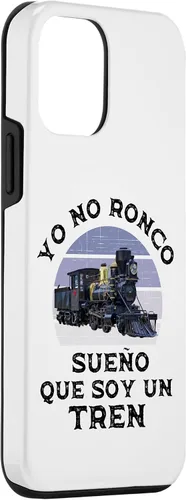 Vista 3 de iPhone 12 mini Yo No Ronco Sueño Que Soy Un Tren Para Amantes del Tren Case