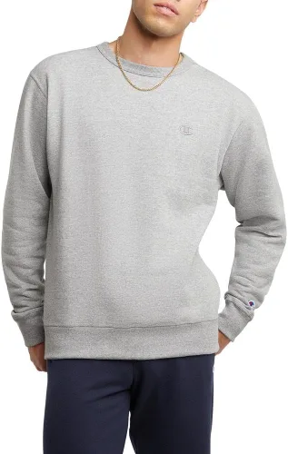 Vista 11 de Champion - Sudadera de forro polar de peso medio con cuello redondo para hombre (normal o grande y alta)