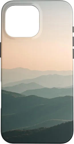 Vista 19 de Great Smoky Mountains - Funda para iPhone 16, diseño de montaña