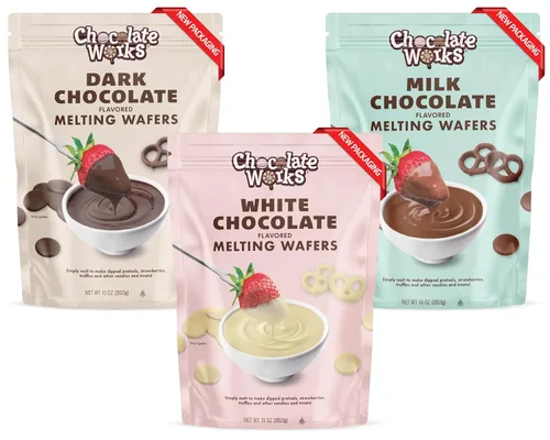 Vista 11 de Chocolate Works Chocolate para Derretir Parent (1.0 lb (Paquete de 5), Chocolate Oscuro)