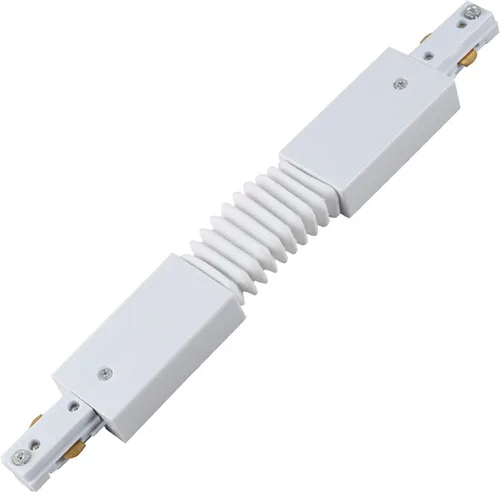 Vista 10 de Blanco H Track L conector H tipo circuito único 3-Wire-1 Kit de iluminación de pista para H Track System Accesorios de iluminación de pista 120V