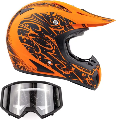 Vista 2 de Casco y gafas todoterreno para adultos