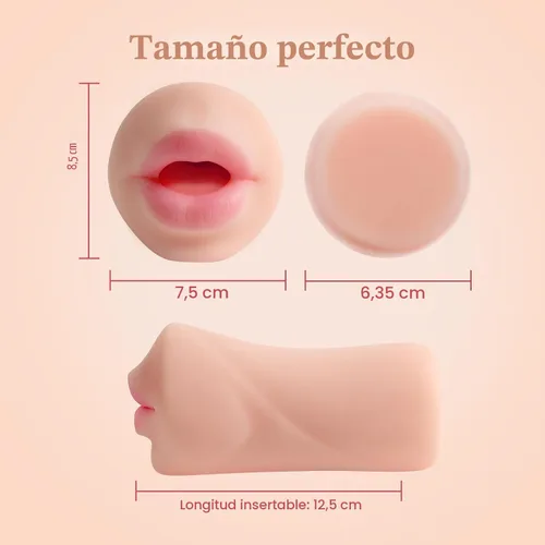 Vista 7 de Tracy's Dog Masturbadores masculinos, Stroker de garganta profunda y sexo oral característico, juguetes sexuales para hombres, juguete oral