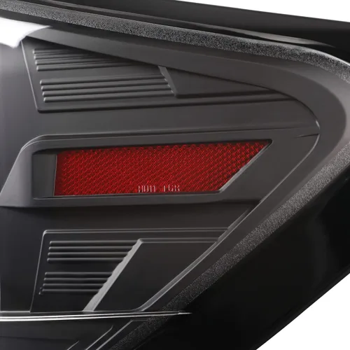 Vista 8 de SPEC-D TUNING Luces traseras secuenciales negras con barra LED blanca compatibles con Subaru Impreza/Impreza WRX 2008-2011, conjunto de par