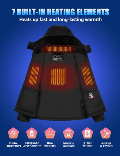 Vista 2 de Chaqueta térmica para mujer