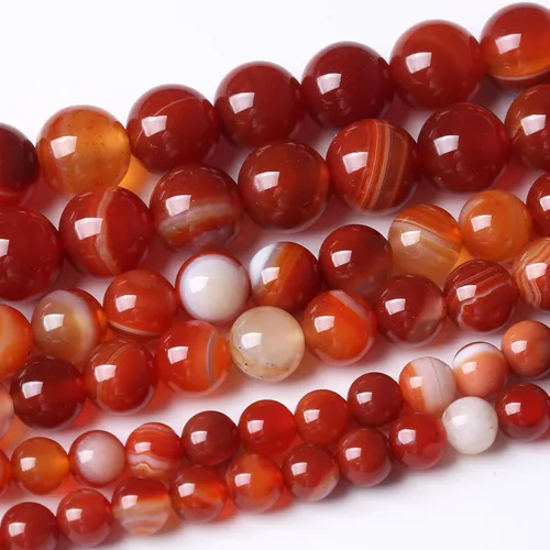 Vista 42 de 90 PIEZAS 4MM Cuentas de Piedra Sangrienta Africana Cuentas de Piedras Preciosas Naturales Redondas para Hacer Joyas DIY Piedra de Energía