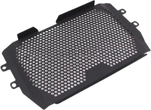 Vista 3 de Cubierta protectora de radiador de motocicleta, protector de rejilla de radiador, protector de parrilla de acero inoxidable, accesorios