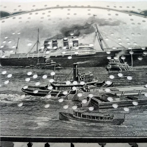 Vista 6 de Certificado de Acciones Coleccionables - Empresa que hizo el Titanic "Marina Mercantil Internacional" 1915-20