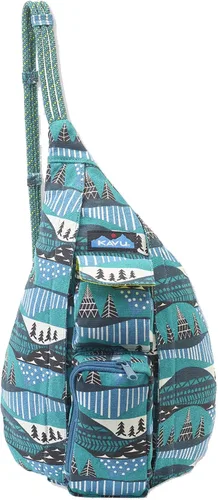 Vista 13 de KAVU Mini bolso de cuerda de algodón cruzado bandolera