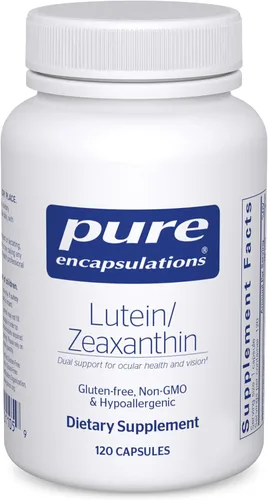 Vista 8 de Pure Encapsulations Luteína y zeaxantina - Apoya la visión general* - Mantiene el pigmento macular y la salud de los ojos* - Soporte antioxidante*