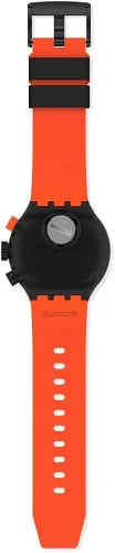Vista 4 de Swatch Orologio CHECKPOINT RED Originals Big Bold 1.850 in Negro SB02B402, Negro -, Moderno