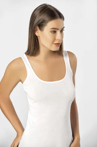 Vista 23 de VAVONNE Camiseta sin mangas tipo camisola para mujer, toda de algodón, aireada, suave y cómoda