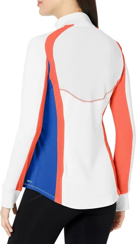 Vista 2 de PUMA Top de entrenamiento con cremallera de 14 para mujer