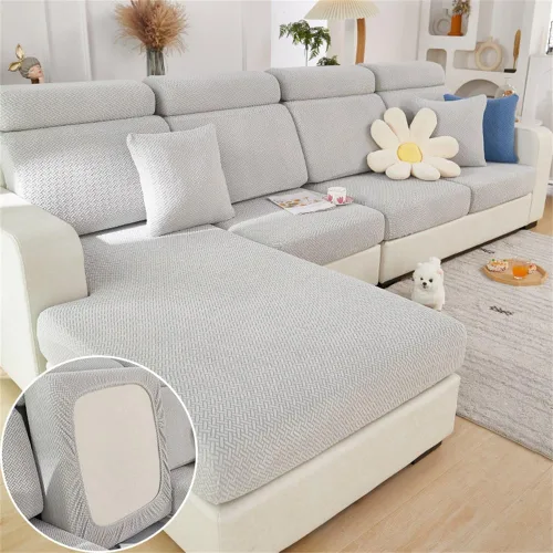 Vista 21 de Fundas mágicas para sofá, fundas interiores mágicas para sofá, funda universal resistente al desgaste, elástica para fundas modulares