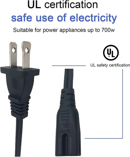 Vista 6 de BestCH Cable de alimentación de CA para Sony Portable 1-696-064-11 169606411 1-696-064-21 169606421 1-750-851-11 175085111 1-782-126-11 17821212 611