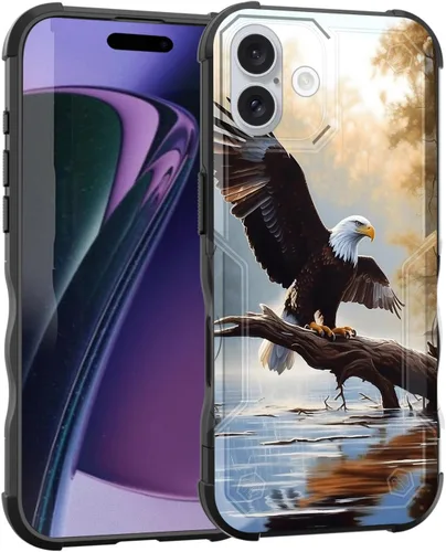 Vista 141 de Funda para iPhone Air, [doble capa] [protección contra caídas de grado militar de 10 pies] Funda resistente a prueba de golpes para iPhone Air