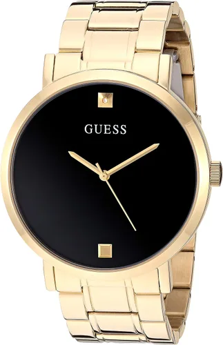 Vista 6 de Guess Reloj de acero inoxidable con esfera de diamante genuino