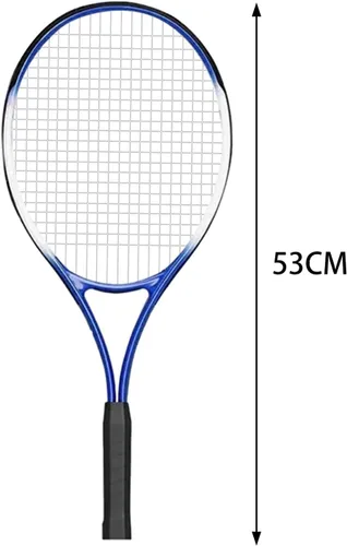 Vista 7 de Raqueta de tenis, raqueta de tenis para entrenador de tenis solo, cómodo agarre antideslizante equipo de entrenamiento práctica para verano