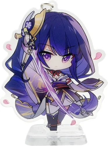 Vista 31 de YJacuing Genshin Impact - Figura de llavero de acrílico