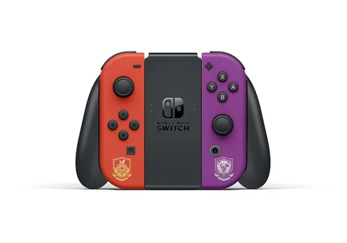 Vista 4 de Nintendo Switch OLED Model Pokémon Scarlet & Violet Edition