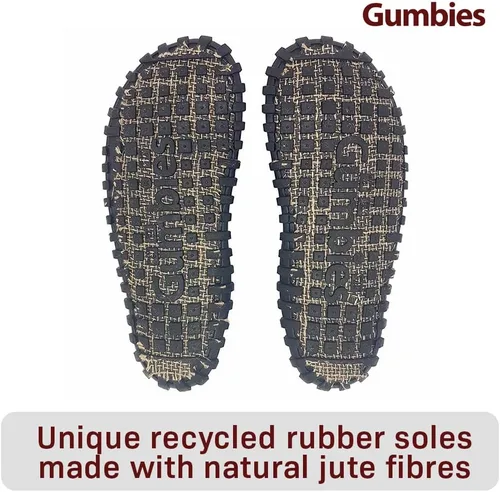 Vista 3 de Gumbies Scrambler Unisex Sandals with Recycled Straps and Recycled Rubber Sole - Comfort Guaranteed