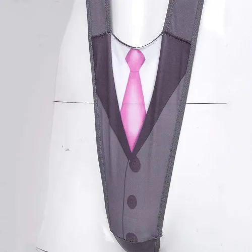 Vista 6 de YEMYIQZ Traje de baño de Borat M para hombre, lencería sexy, traje de baño, traje de baño, disfraz de Halloween, regalo de Navidad
