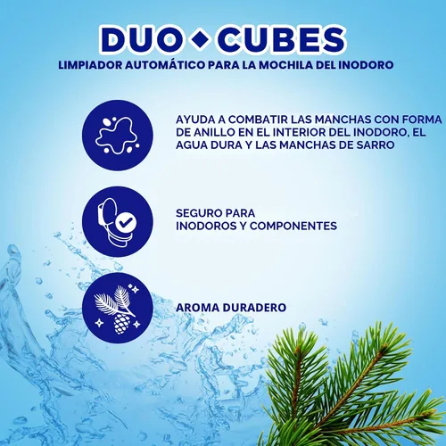 Vista 5 de Limpiador para inodoros Soft Scrub en tanque, duo-cubos 2 unidades, fresco alpino (paquete de 7)