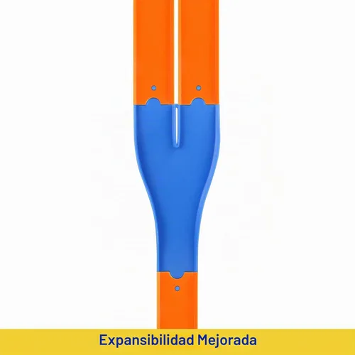 Vista 3 de Conectores de pista 2 en 1, compatibles con Hot Wheels Track Builder Conectores 2 en 1 para pista de carreras
