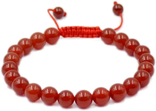 Vista 13 de AD Beads Pulseras de piedras preciosas unisex de 0.315 pulgadas (0.315 in), macramé curativo ajustable de 7 a 9 pulgadas Usa esta pulsera