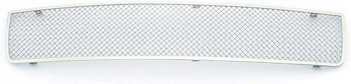 Vista 8 de APS Compatible con Chevy Caprice 1991-1996, parte superior principal, acero inoxidable, negro, 8 x 6, rejilla horizontal para rejilla de inserción