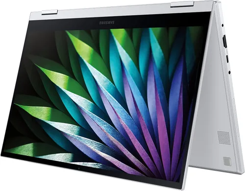 Vista 2 de Samsung - Laptop con pantalla táctil QLED Galaxy Book Flex2 Alpha de 13,3" - Intel Core i5 - Memoria de 8 GB - SSD de 256 GB - Plata real