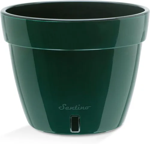 Vista 11 de Santino Macetas de 4.9 Pulgadas ORCHIDEA de Riego Automático para Orquídeas en Grafito - Maceta Decorativa para Sembrar con Excelente Aireación