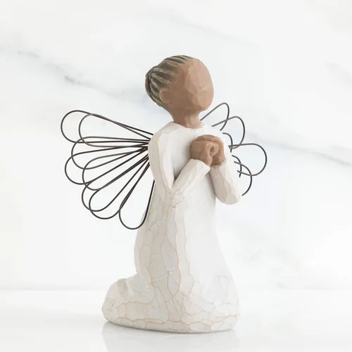 Vista 2 de Willow Tree Ángel del Espíritu, Figura Esculpida y Pintada a Mano