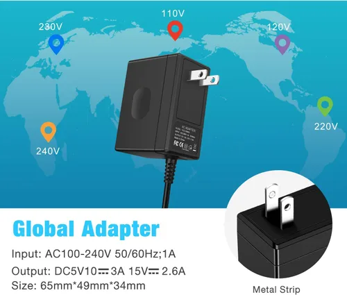 Vista 6 de Cargador de interruptor para Nintendo SwitchSwitch OLEDSwitch Lite, carga rápida de 2.5 horas con cable de carga de 5 pies, base de interruptor