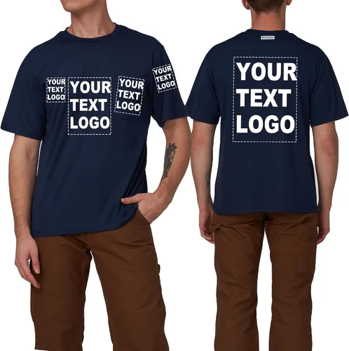 Vista 27 de A-SAFETY Playera de manga larga de seguridad de alta visibilidad, personalizable con logotipo (XS-6XL)