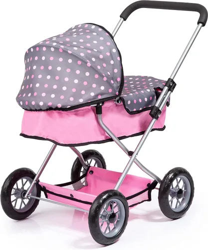 Vista 2 de Bayer Smarty Modern - Juego de cochecito y cochecito para muñecas de 18 pulgadas con accesorios