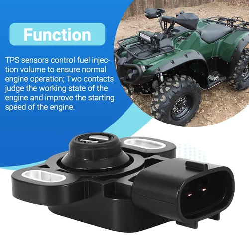 Vista 4 de Sensor de posición del acelerador TPS para Yamaha Grizzly 550 700 Kodiak 700 Rhino 700 Road Star Viking 700 YFZ450X YFZ450R Reemplazar