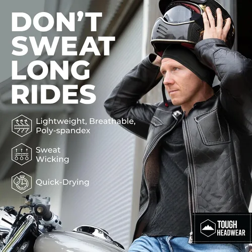 Vista 35 de Forro de casco de refrigeración para hombre, gorra de cráneo de ciclismo, forro de casco de motocicleta