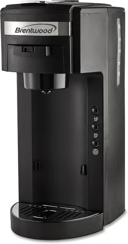 Vista 6 de Brentwood TS-114 Cafetera con taza de viaje, K-Cup Single Serve, Negro