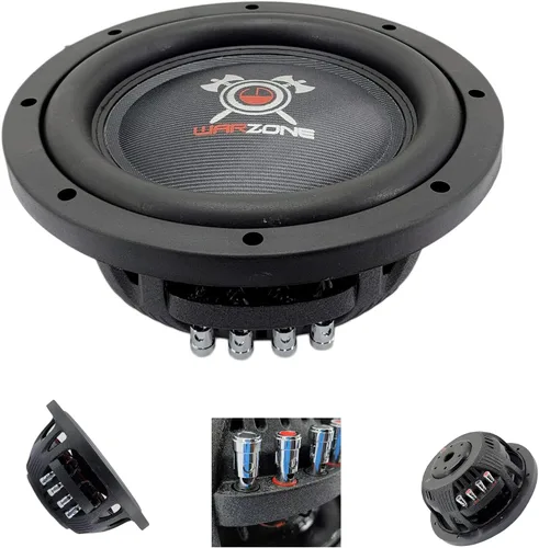 Vista 10 de Gravity 1 subwoofer de audio para automóvil de 6.5 pulgadas y 600 vatios con DVC de 4 ohmios de 6.5 pulgadas, sub individual - Característica
