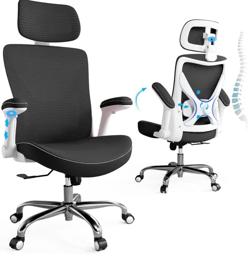 Vista 12 de Silla ergonómica de oficina: sillas de escritorio de oficina en casa