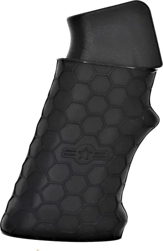 Vista 5 de Funda de agarre táctica universal El agarre original de pistola con patrón hexagonal 100% fabricado en Estados Unidos