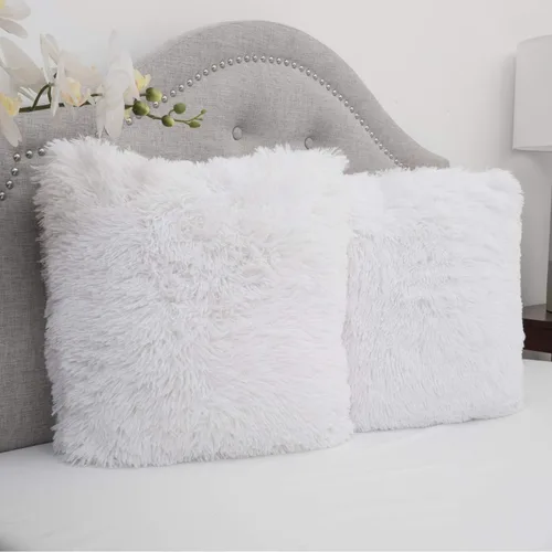 Vista 16 de Almohada de la marca Sweet Home Collection de piel sintética, suave y cómoda