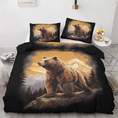 Vista 37 de Funda de edredón abstracta tamaño individual Juego de ropa de cama de arte colorido 2 piezas Funda de edredón con patrón de microfibra suave