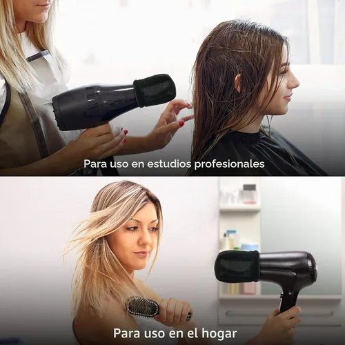 Vista 5 de Difusor de calcetines calientes para secador de pelo, compacto y portátil 2 pzas